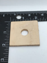 Load image into Gallery viewer, SQ-3 Square 2x2” with 1/2” hole