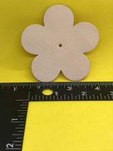 Load image into Gallery viewer, 3” 5 Petal Flower with 3/16” hole