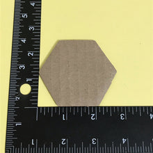 Load image into Gallery viewer, Cardboard Hexagon, set of 100