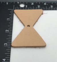 Load image into Gallery viewer, Small Bow Tie 3x2 1/4” with 1/8 hole