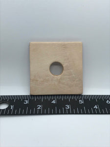 SQ-3 Square 2x2” with 1/2” hole