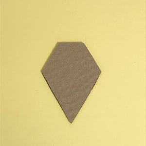 Cardboard Engagement Diamond, set of 20