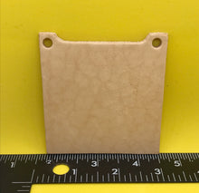 Load image into Gallery viewer, RE-14b 3x2.75” Rectangle with 3/16 Holes