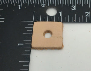SQ-1 Square 1x1” with 1/4 hole