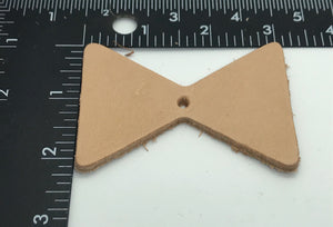 Small Bow Tie 3x2 1/4” with 1/8 hole
