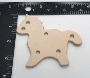 Horse with 6- 3/16 holes