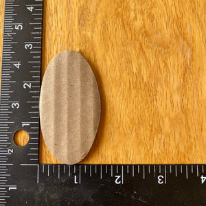 1.5x2.75” Cardboard Oval set of 100