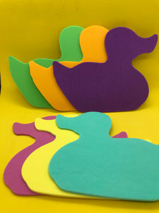 Foam Ducks, set of 6