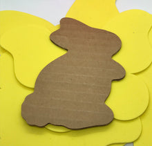 Load image into Gallery viewer, Die cut cardboard Bunnies, set of 20