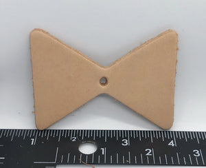 Small Bow Tie 3x2 1/4” with 1/8 hole
