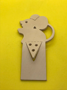 Mouse with Cheese Toy Base
