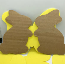 Load image into Gallery viewer, Die cut cardboard Bunnies, set of 20