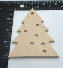 Load image into Gallery viewer, Christmas Tree with 7- 3/16” holes.