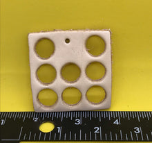 Load image into Gallery viewer, 2x2 Square Toy Base with 1/2” holes