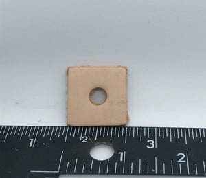 SQ-1 Square 1x1” with 1/4 hole