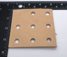 Load image into Gallery viewer, Square Toy Base with 8 3/8” holes