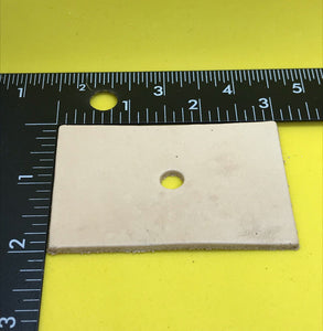2x3” Rectangle with 5/16” Hole (RE-8)